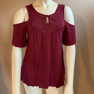 Maroon Blouse